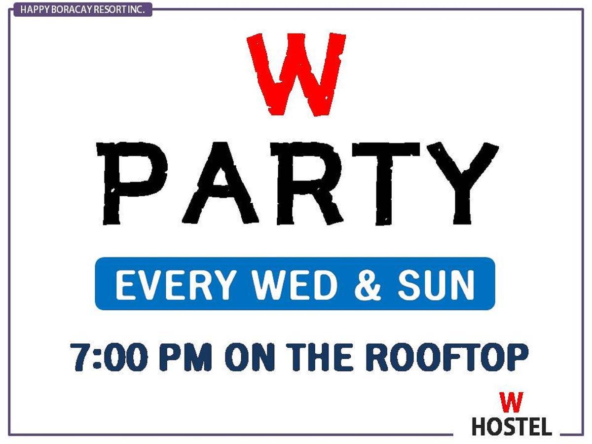 W Hostel Boracay Boracay Island Bagian luar foto